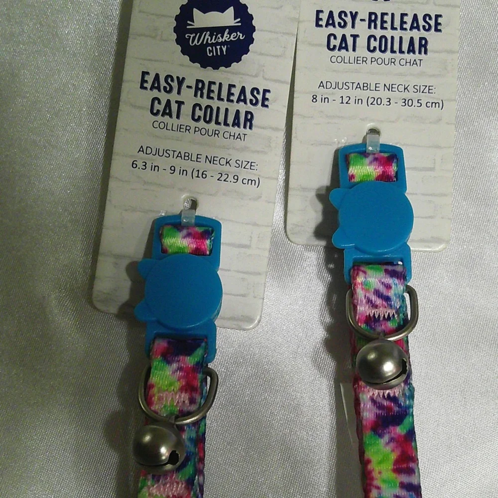 Whisker City Tie-Dye Easy Release Cat Collar